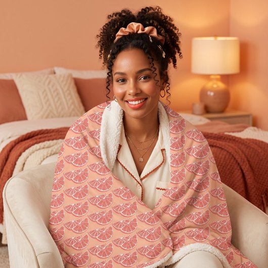 Orange Sherpadecke