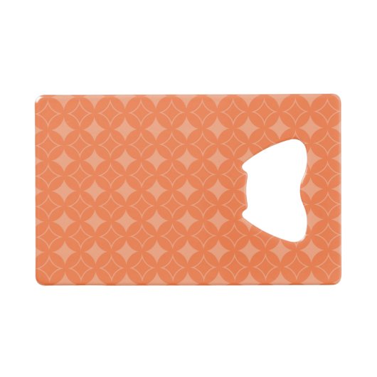 Orange Shippo Geldbeutel Flaschenöffner (Vorderseite (Horizontal))