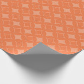 Orange Shippo Geschenkpapier (Ecke)