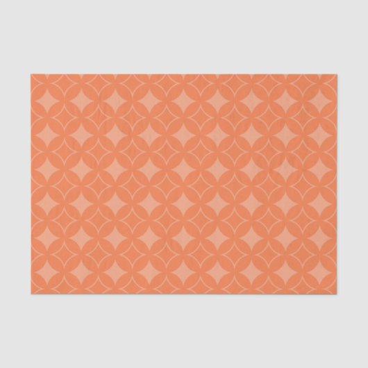 Orange Shippo Seidenpapier (Vorderseite)