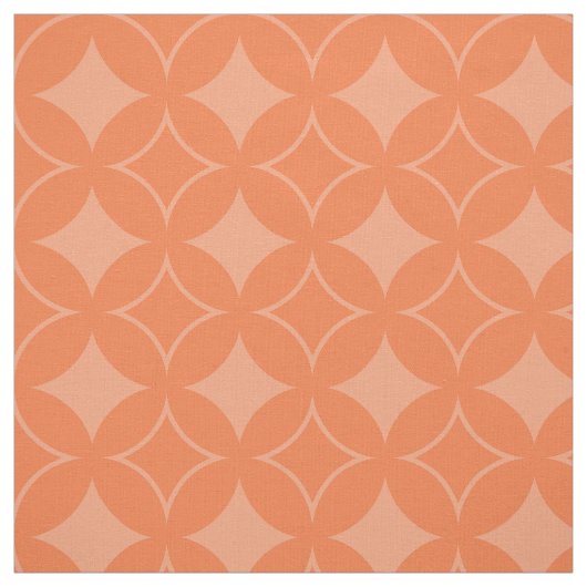 Orange Shippo Stoff (Muster)