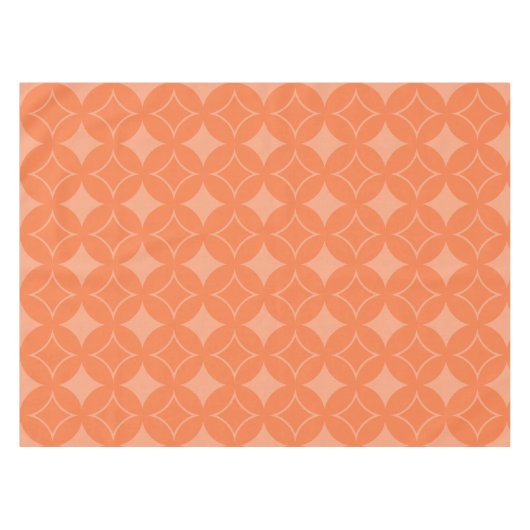 Orange Shippo Tischdecke (Vorderseite (Horizontal))