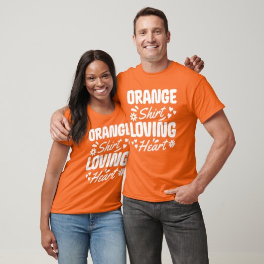 Orange Shirt Love Heart (Unisex)