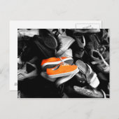 Orange Shoes Postkarte (Vorne/Hinten)