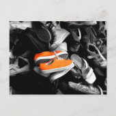 Orange Shoes Postkarte (Vorderseite)