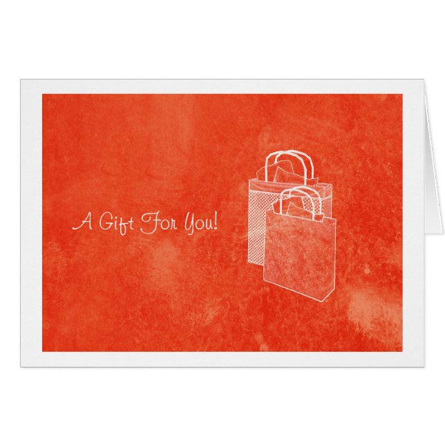 Orange Shopping Spree Money im Preis enthalten (Vorderseite (Horizontal))