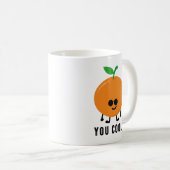 Orange Sie Cool? Kaffeetasse (VorderseiteRechts)