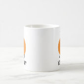 Orange Sie Cool? Kaffeetasse (Mittel)