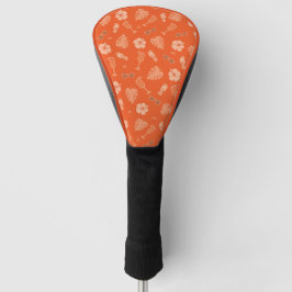 Orange Sie froh, dass es Sommer ist Golf Headcover