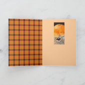 Orange Sie froh, dass wir Freunde sind? Karte (Innenseite)