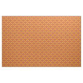 Orange-Siebenkettenmuster Stoff (Yard (91,4 cm))