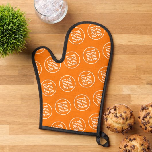 Orange Silicone Oven Mitt mit individuellem Logo-M Ofenhandschuh (Oben unten)