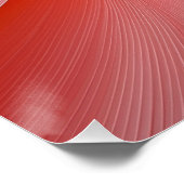 Orange Silky unendlicher Fusionsgrund Poster (Ecke)