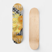 Orange Skateboard (Vorderseite)