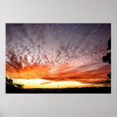 Orange Skies Poster (Vorne)