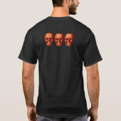 Orange Skull T-Shirt (Rückseite)