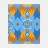 Orange Sky Fleece Blanket (Vorderseite)