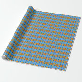 Orange Sky Wrapping Paper Geschenkpapier (Ungerollt)