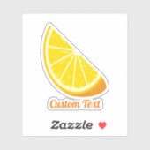 Orange Slice Aufkleber (Blatt)