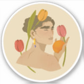 Orange Slice Aufkleber (Vorderseite)