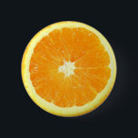 Orange Slice Button<br><div class="desc">Orangefarbene Scheiben,  Button für Ihren Kühlschrank,  Spaß und coole Abzeichen</div>