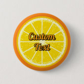 Orange Slice Button (Vorderseite)