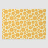 Orange Slice Citrus Frucht Seidenpapier (Vorderseite)