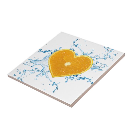 Orange-Slice Fliese (Seite)