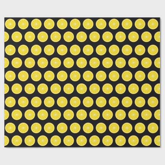 Orange Slice Geschenkpapier (Flach)