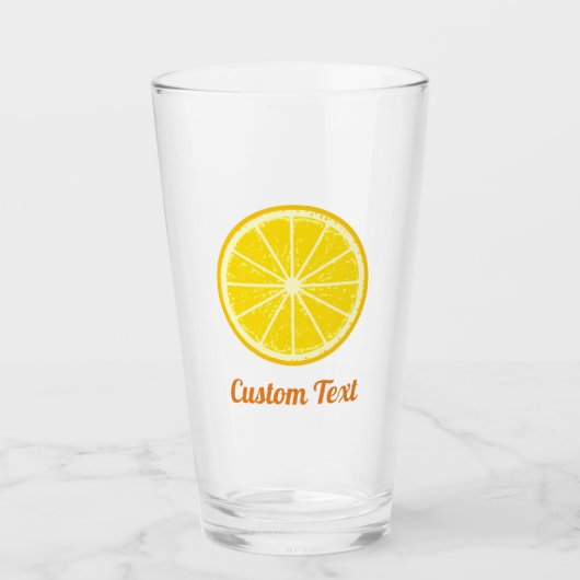 Orange Slice Glas (Vorderseite)