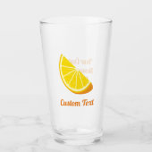 Orange Slice Glas (Vorderseite)