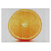 Orange Slice Glas Cutting Board Schneidebrett (Vorderseite)