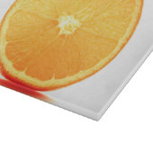 Orange Slice Glas Cutting Board Schneidebrett (Ecke)
