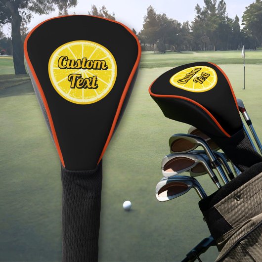 Orange Slice Golf Headcover
