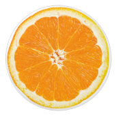 Orange Slice Keramikknauf (Vorderseite)