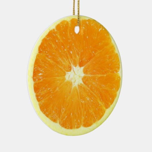 Orange Slice Keramikornament (Rechts)