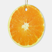 Orange Slice Keramikornament (Links)