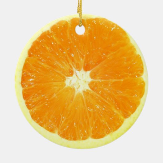 Orange Slice Keramikornament (Hinten)