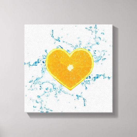 Orange-Slice Leinwanddruck (Vorderseite)