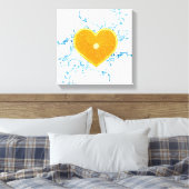 Orange-Slice Leinwanddruck (Insitu (Schlafzimmer))