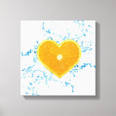 Orange-Slice Leinwanddruck (Vorderseite)