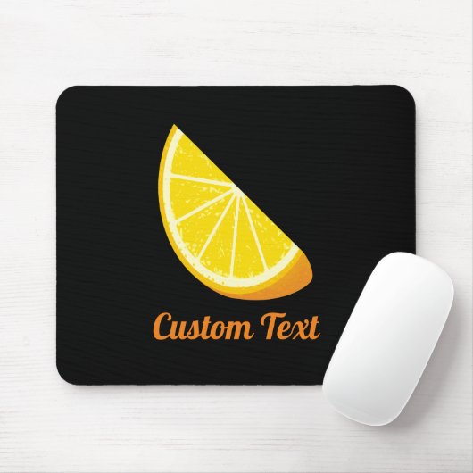 Orange Slice Mousepad (Mit Mouse)
