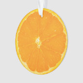 Orange Slice Ornament (Vorderseite)