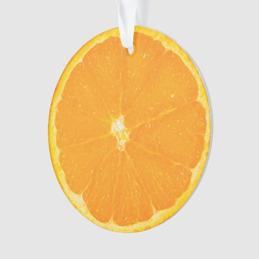 Orange Slice Ornament (Vorderseite)
