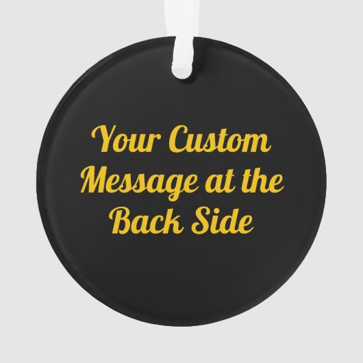 Orange Slice Ornament (Rückseite)