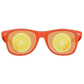 Orange Slice Partybrille (Vorderseite)