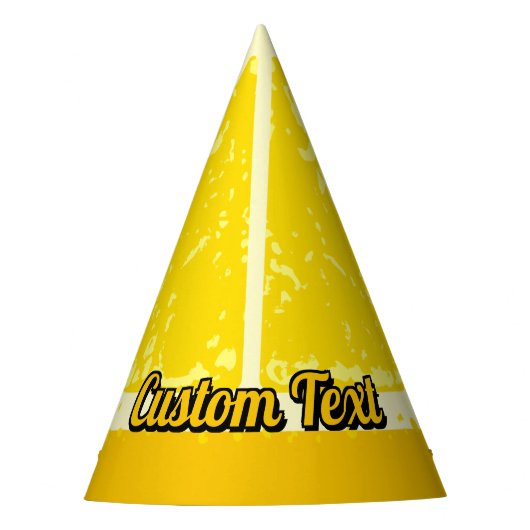 Orange Slice Partyhütchen (Vorderseite)