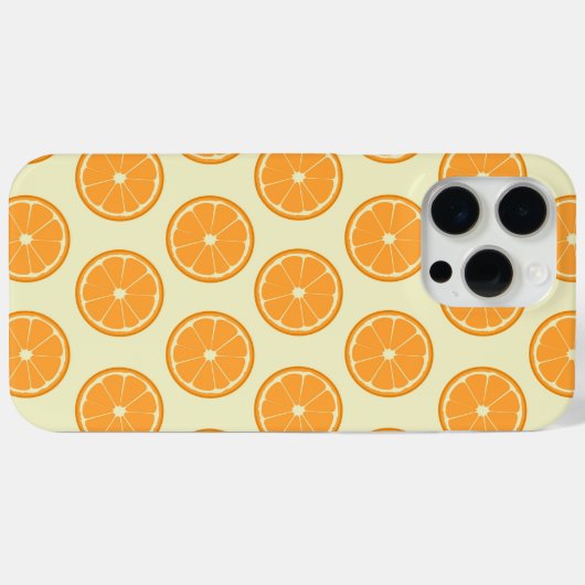 Orange Slice Pattern Case-Mate iPhone Hülle (Rückseite (Horizontal))
