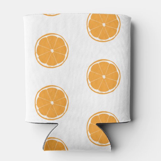 Orange Slice Pattern Dosenkühler (Rückseite)