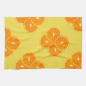 Orange Slice Pattern Handtuch (Horizontal)